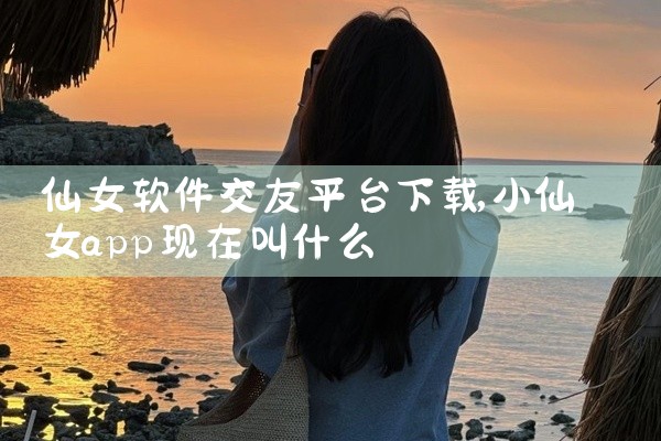 仙女软件交友平台下载