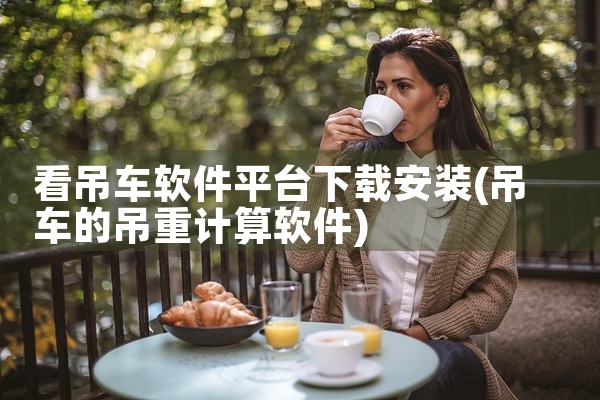 看吊车软件平台下载安装